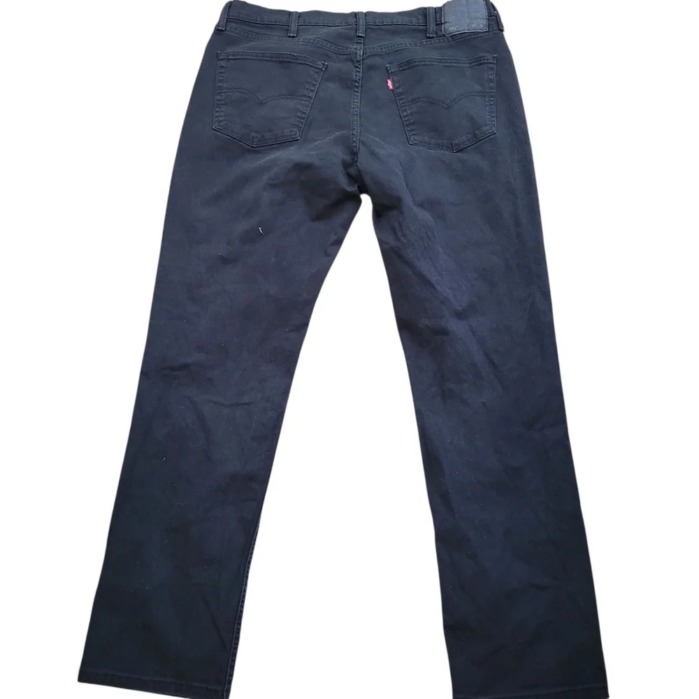 Levi's 541 Straight Jeans Black Size 38/34 Excellent Condition